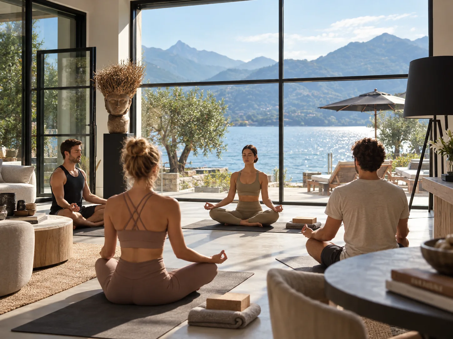 Yoga lesson
