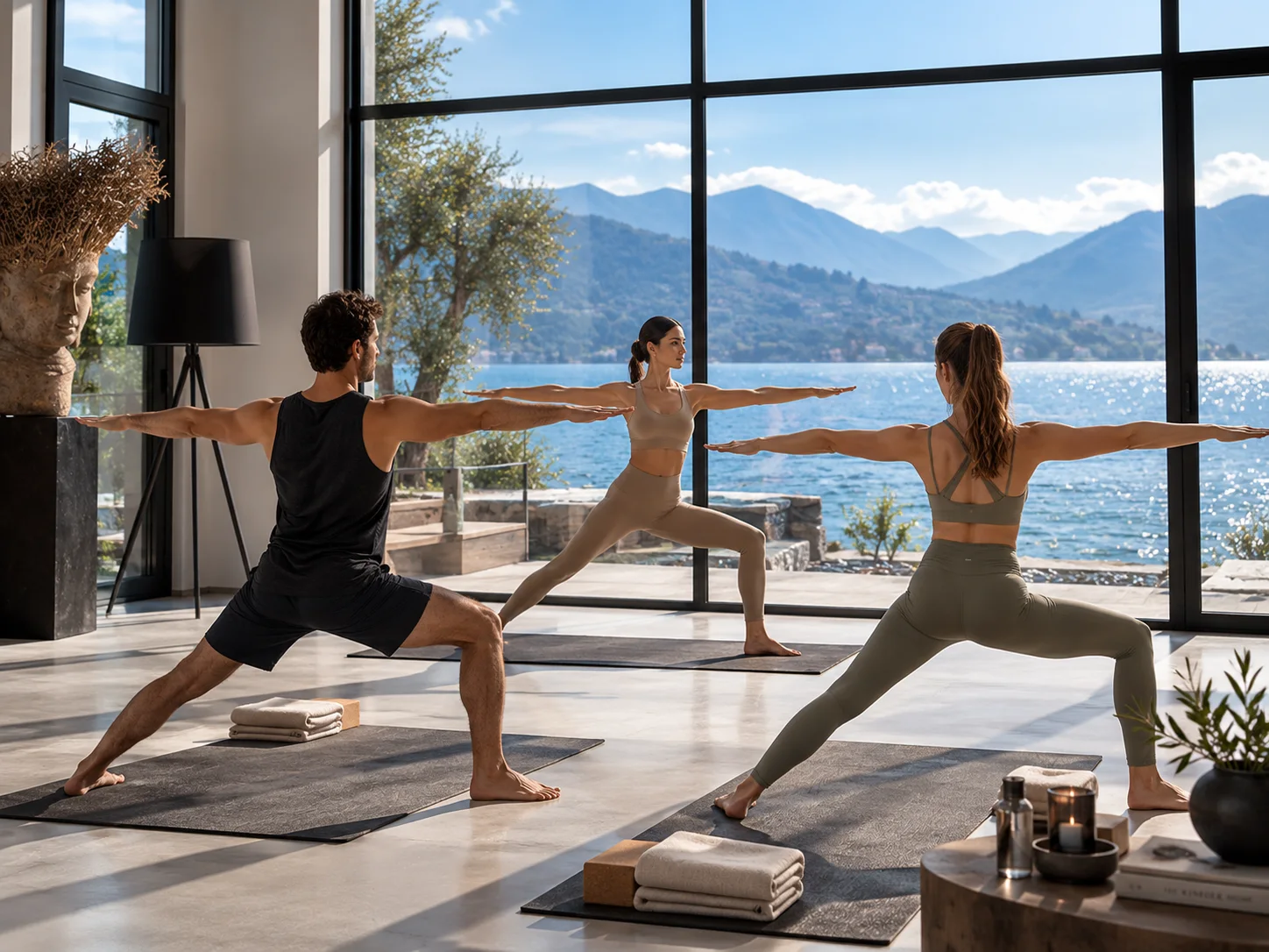 Yoga lesson